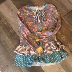 Girls 10 Matilda Jane shirt. EUC